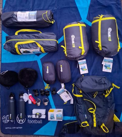 Zelt / Rucksack / Camping Komplettpacket