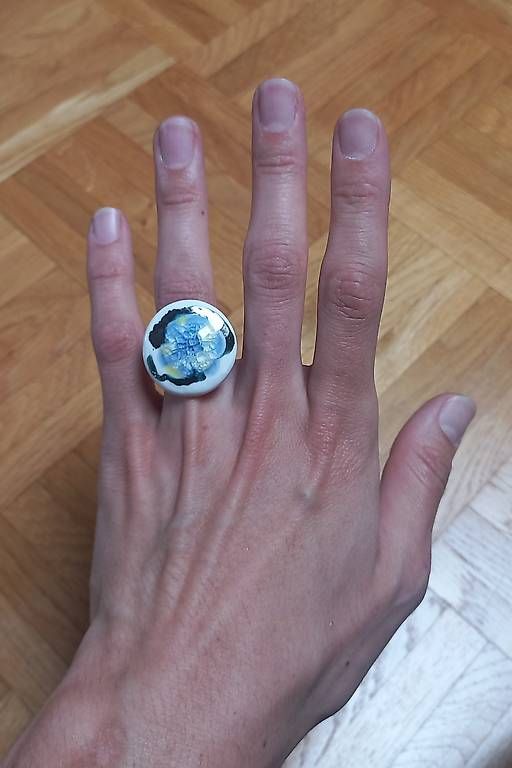Anelli: Bague en verre – Usato da Ecublens VD venduto da tur_79m6