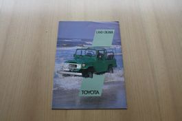 Toyota Land Cruiser Prospekt 1984  NL