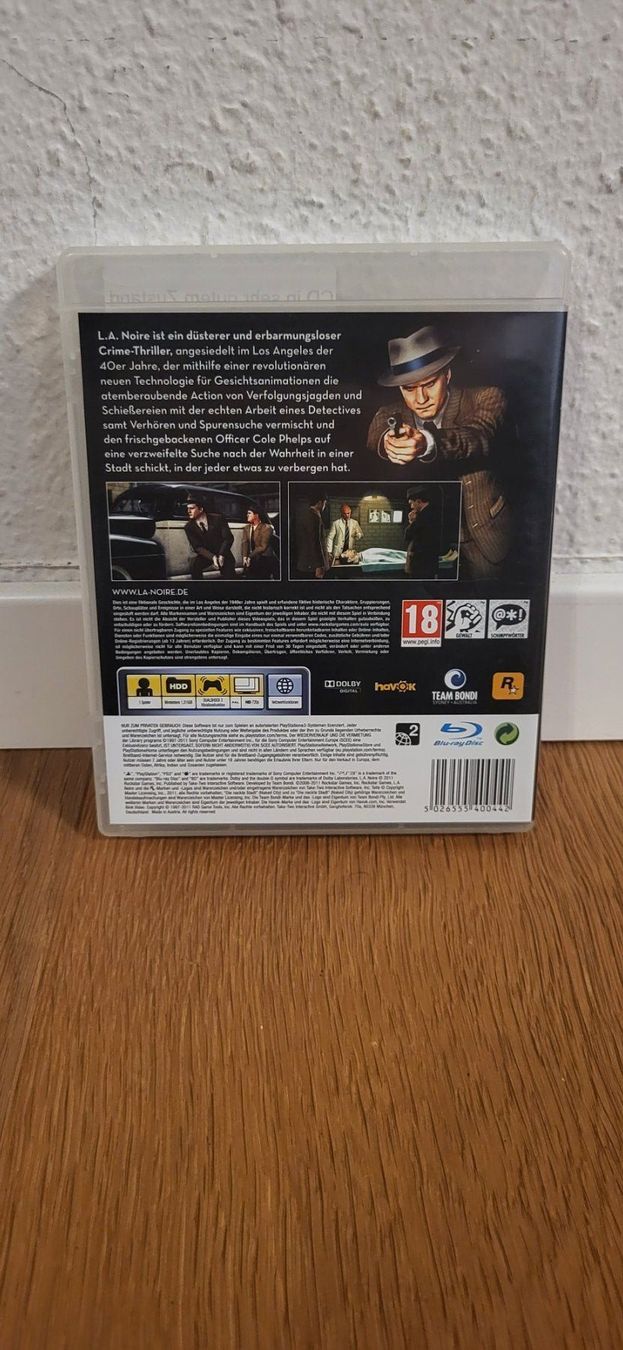 Sony Spiele: PS3 - L.A. Noire – Gebraucht aus Münsingen von DigitaleSpielecke 1