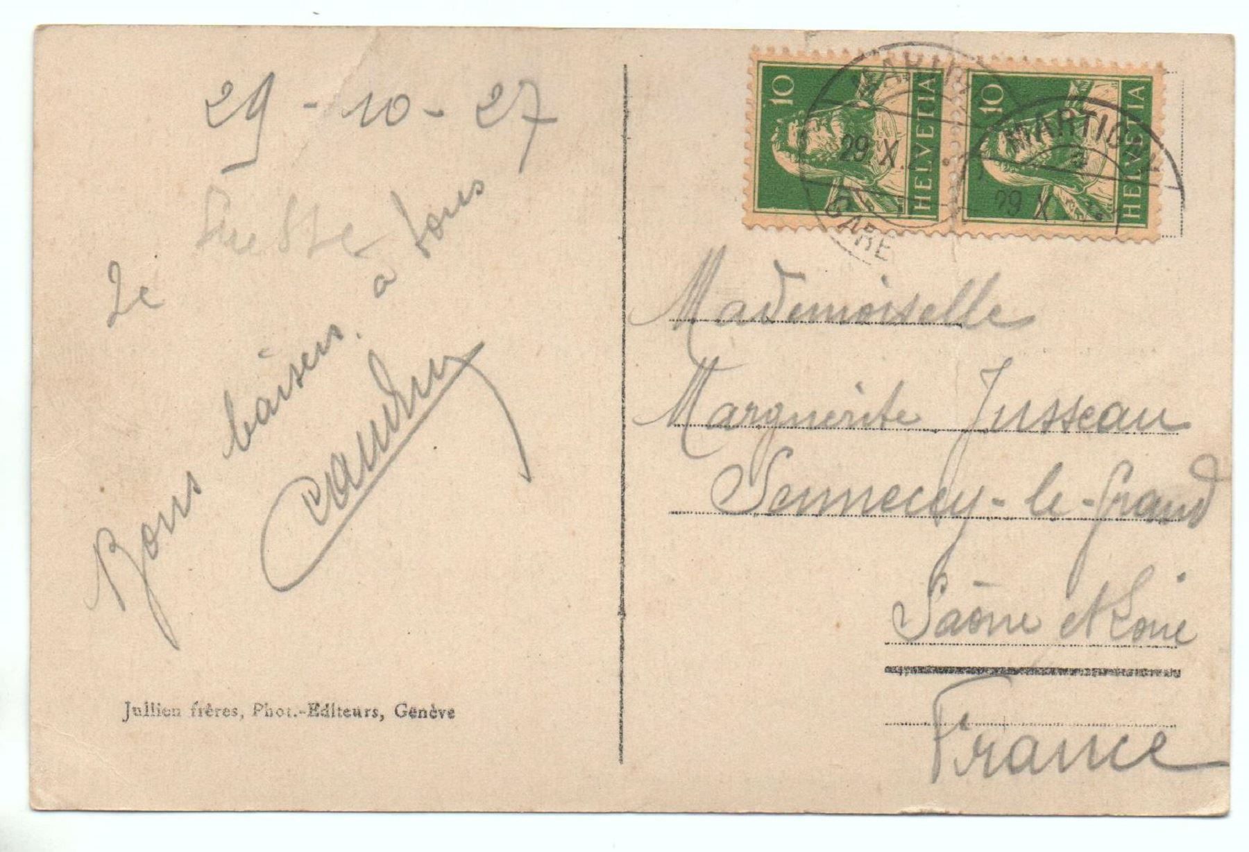 Cartoline postali: MARTIGNY La Dranse et Rhône – Usato da Jona venduto da philajona 1
