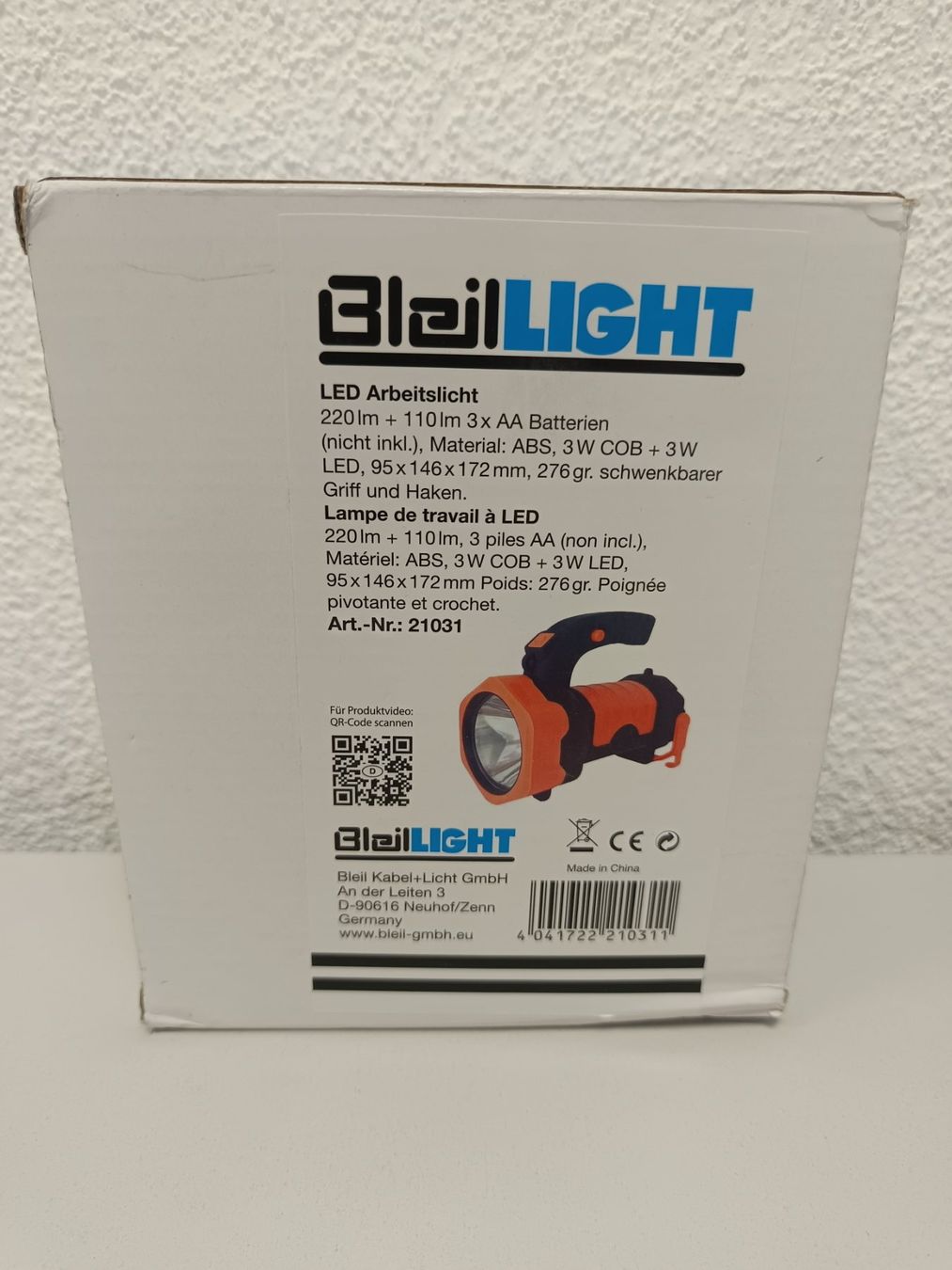 Lampen: Neue LED Arbeitsleuchte – Neu und originalverpackt aus Rüthi (Rheintal) von Balty