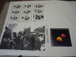 LP Vinyl - Rock - Venus and Mars + 2Poster etc. Schallplatte