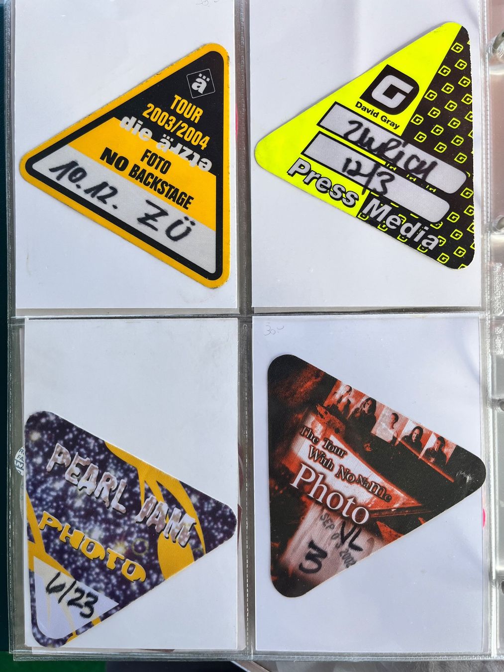 Carte collezionabili: Pass photographe Deep Purple et + – Usato da La Neuveville venduto da MaSandri 2