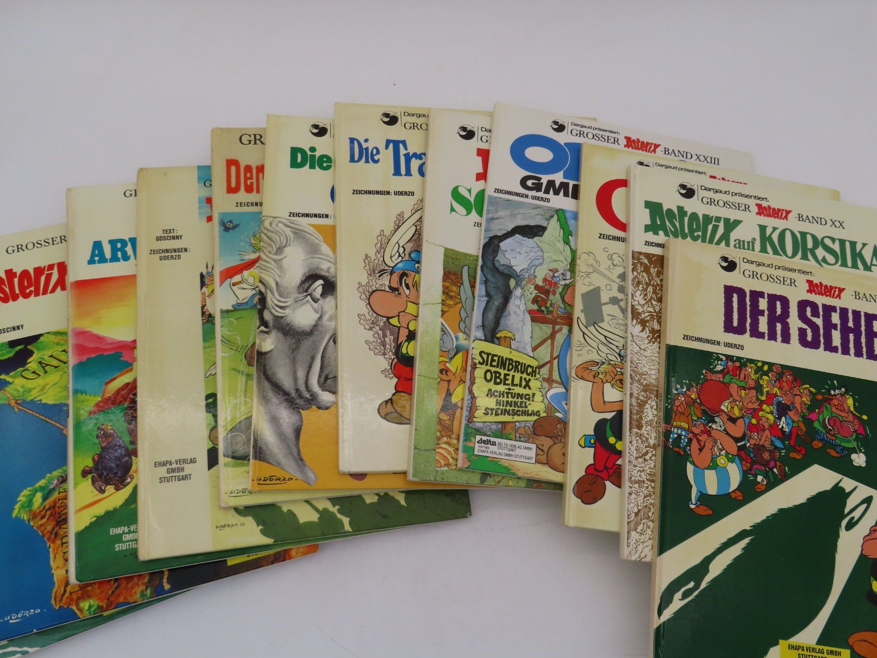 Comics: 30x Asterix Comic Sammlung – Gebraucht aus Reinach BL von WBZ-Flohmarkt 2