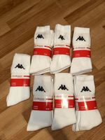 Kappa Socken, weiss, Grösse 43-46, 7 Stück à 3 Paar Neu #2