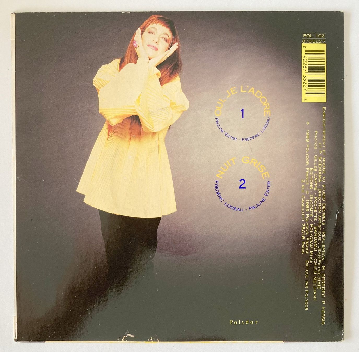 Schallplatten: PAULINE ESTER - OUI, JE L'ADORE – Gebraucht aus Bottens von hotter-than-hell 1