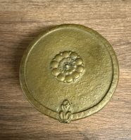 Elegante Vintage Schmuckdose / Pillendose - Goldfarben!