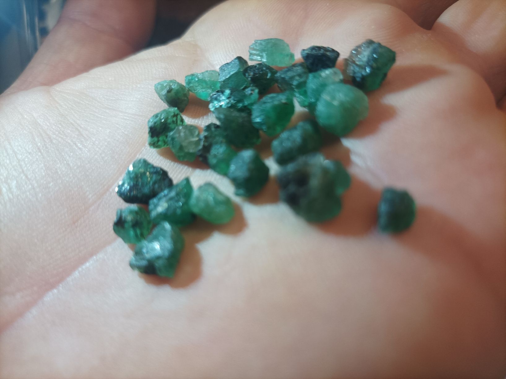 Pietre preziose: 26 Emeraudes - 7.93 Gr - Bresil  – Nuovo (secondo la descrizione) da Inden venduto da Gemmycorner 2