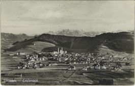Historische Ansichtskarte Einsiedeln (SZ)