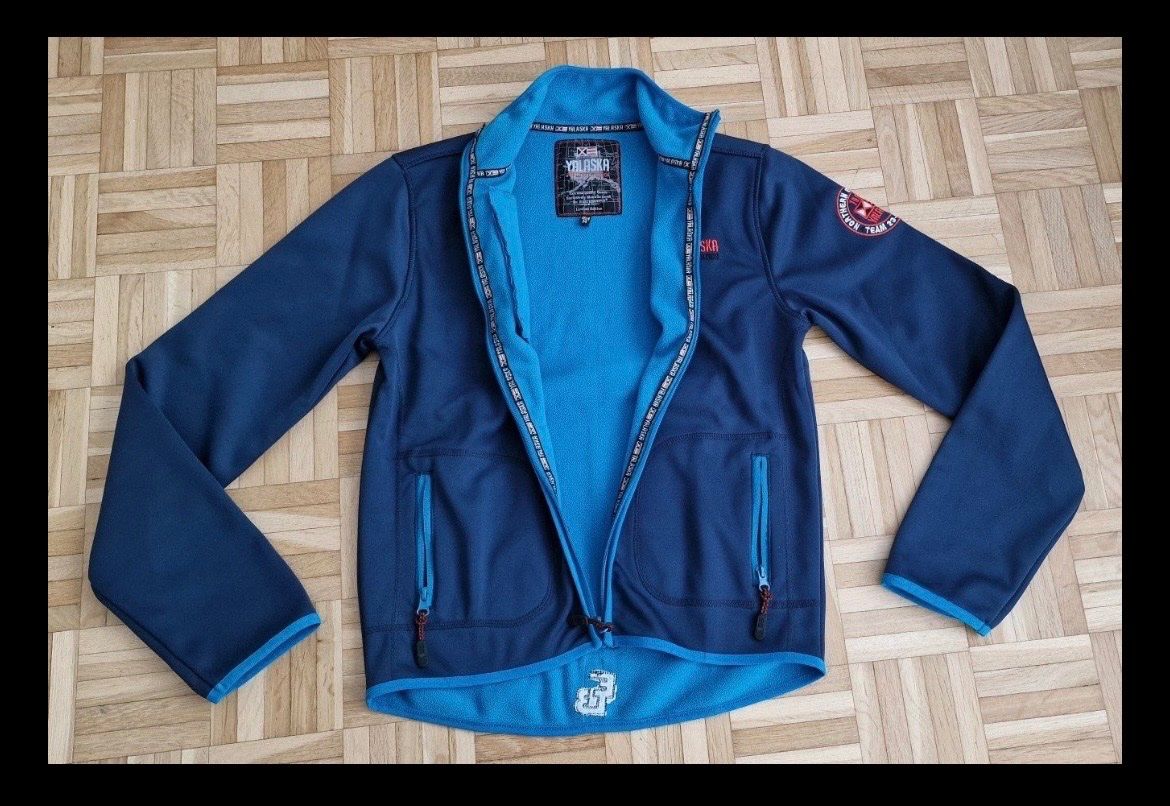 Giacche & Cappotti: YALASKA Fleecejacke blau Gr. 164 – Usato da Hünenberg See venduto da ECLB 2