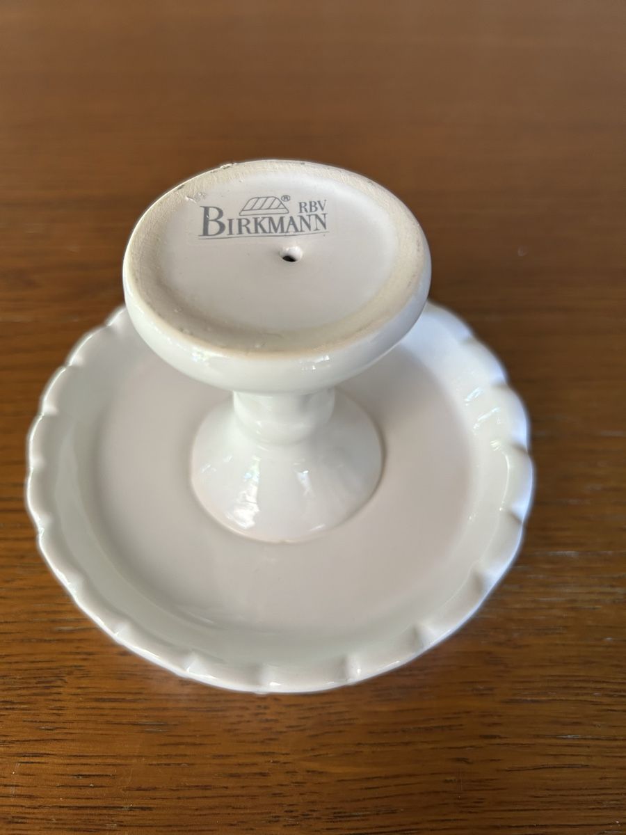 Piatti di portata: Birkmann - Etagere mini - weiss - Keramik  – Usato da Riniken venduto da einfach-so 2