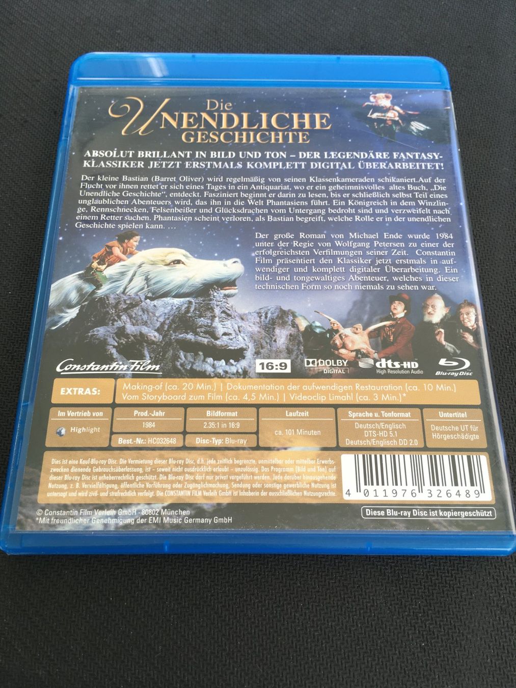 Tutti i DVDs: Die unendliche Geschichte [Blu-ray] – Usato da St.Gallen venduto da MedienJoe 1