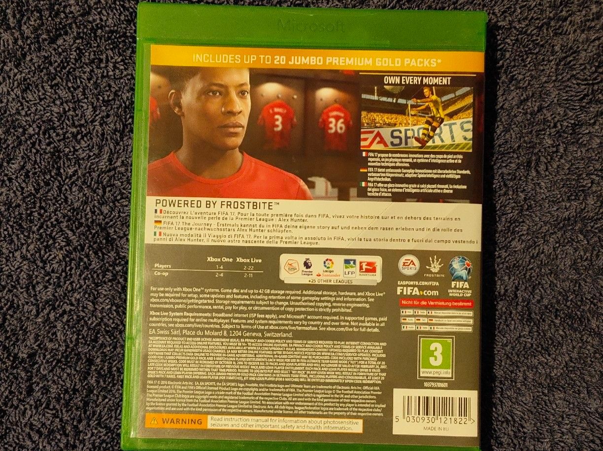 Microsoft Giochi: FIFA 17 Deluxe Edition Xbox One – Usato da Rothrist venduto da SiddharthaMoon 1