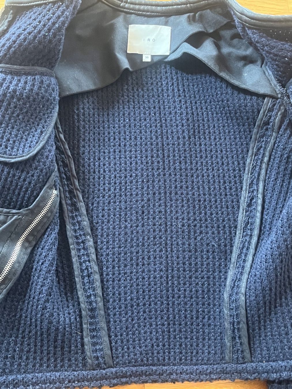 Iro Giacche: Exklusive Iro Jacke 36 mit Lederapplikationen – Usato da Zürich venduto da unique2010 8
