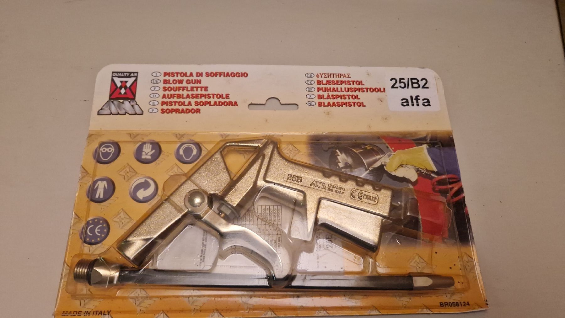 Tutti gli attrezzi: Neue ungebrauchte Alfa Blaspistole 25/B2 – Nuovo (secondo la descrizione) da Zürich venduto da anna.caterina