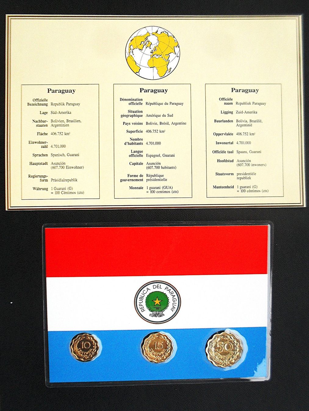 Tutti le monete: PARAGUAY - Münzen vergoldet – Nuovo (secondo la descrizione) da zuerich venduto da Ocean99 2
