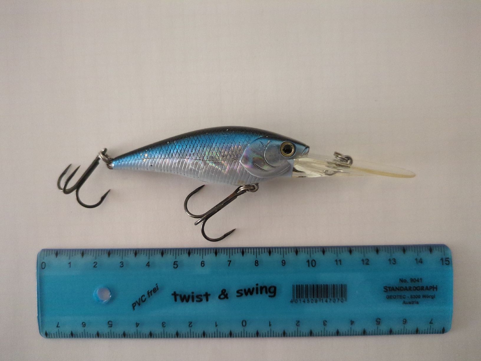 Esche: Lucky Craft Slim Shad D-9 Wobbler – Usato da Basel venduto da Eviolenz