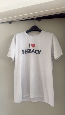 T-Shirt I ❤️ Seebach, weiss, Grösse L