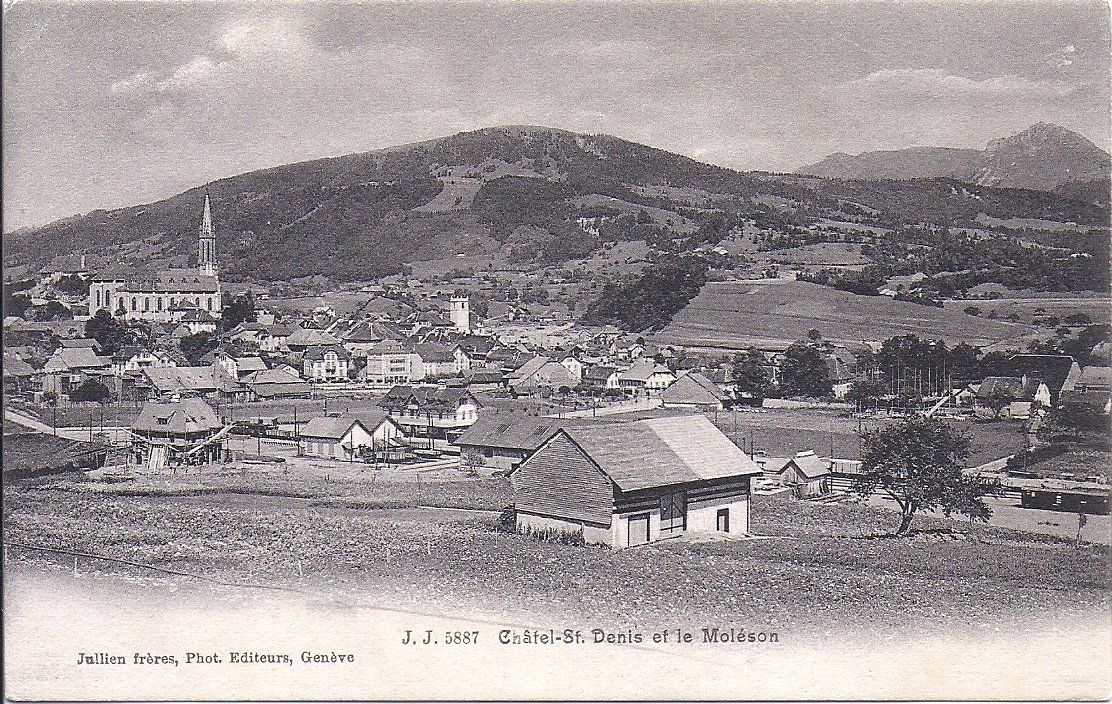 Cartes postales: CHÂTEL ST. DENIS, et le moléson – Neuf (Voir description) à Les Verrières par Scampi0