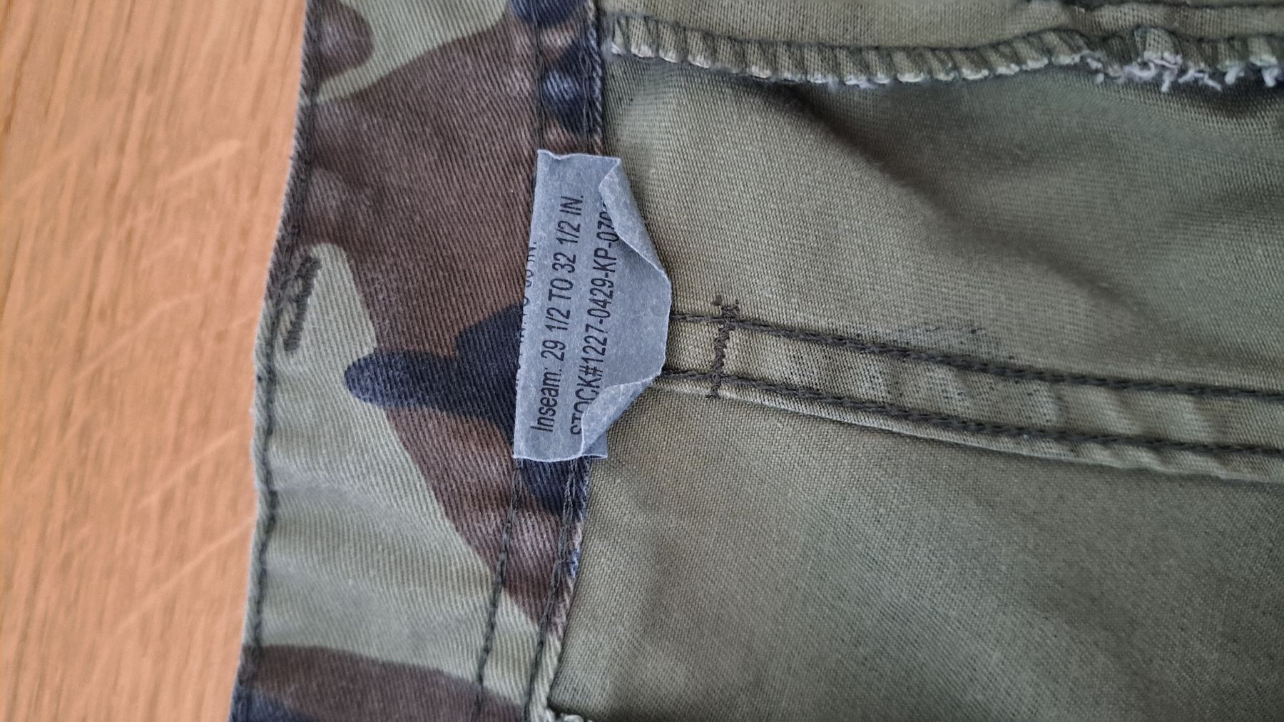 Pantaloni: Cargo Hose im Camouflage Look, Grösse M, – Usato da Seengen venduto da ja6_65wp 3