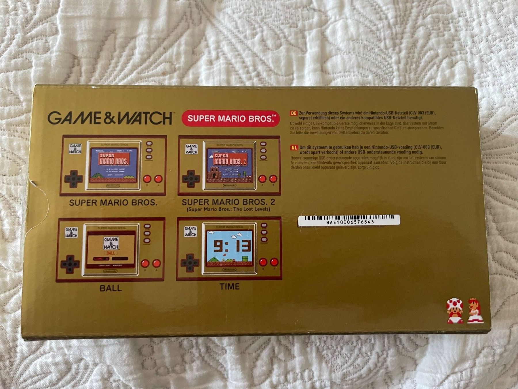game&watch Console: Nintendo Game & Watch: Super Mario Bros. – Usato da Willisau venduto da HV77 1