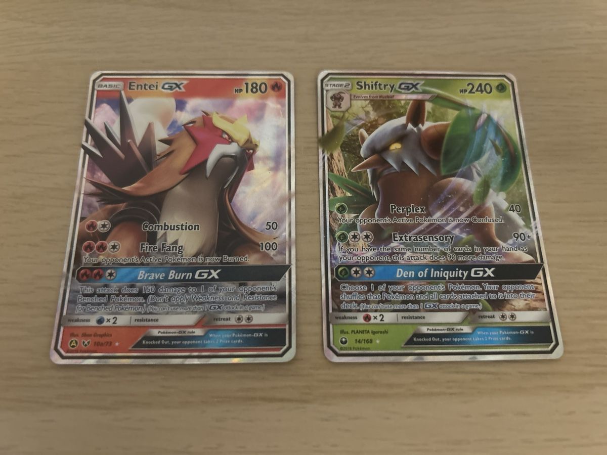 Pokémon Carte collezionabili: Entei GX and Shiftry GX – Nuovo (secondo la descrizione) da Lausanne venduto da POKEALE