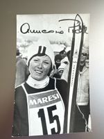 Autogramm Annemarie Moser-Pröll, Ski-Legende, Rarität!