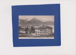 Carte postale Chillon près Montreux - Carlton Hôtel