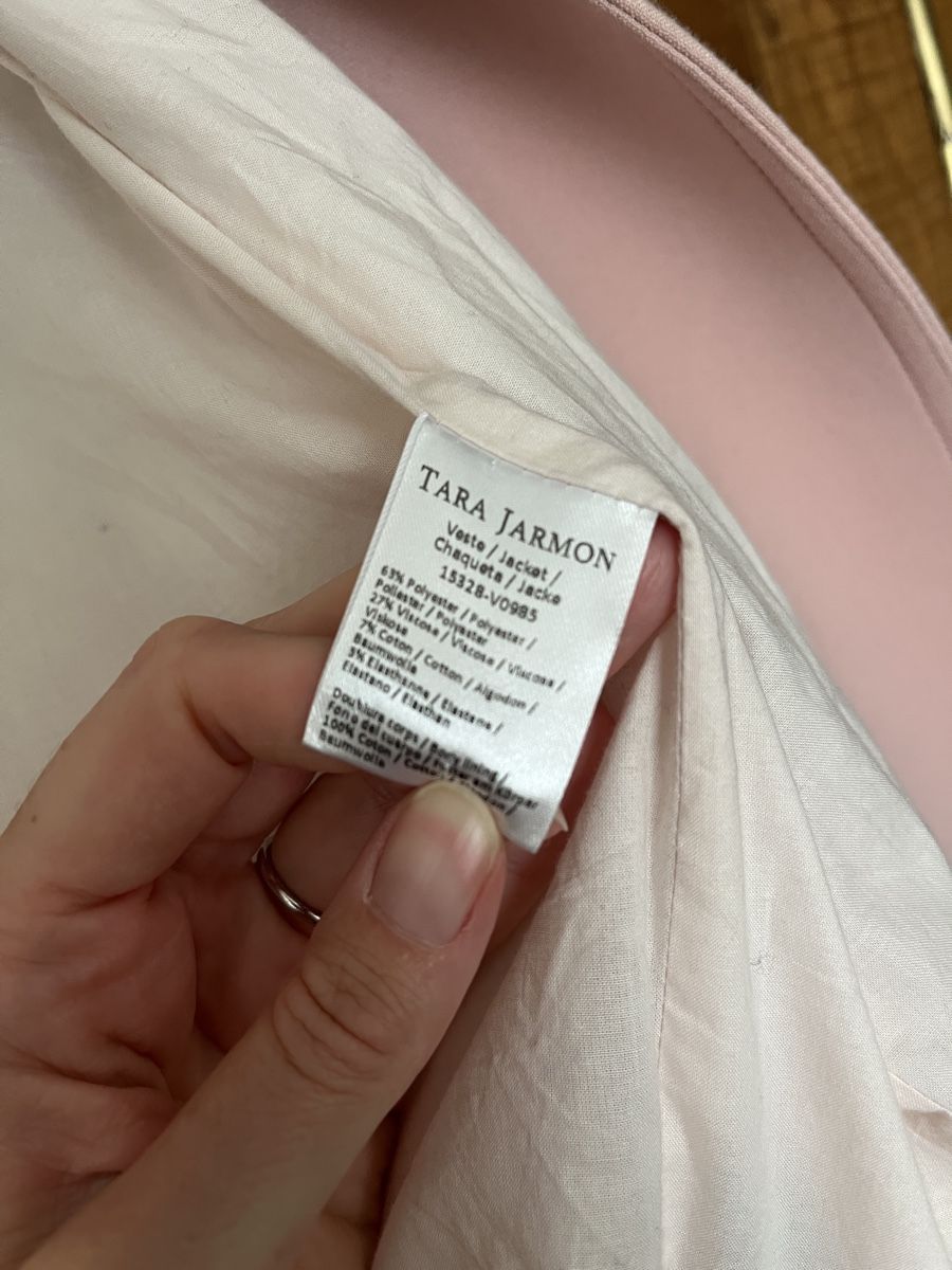 Tara Jarmon Giacche: Tara Jarmon Blazer rosa Gr. 38 – Usato da Rotkreuz venduto da zisii 3
