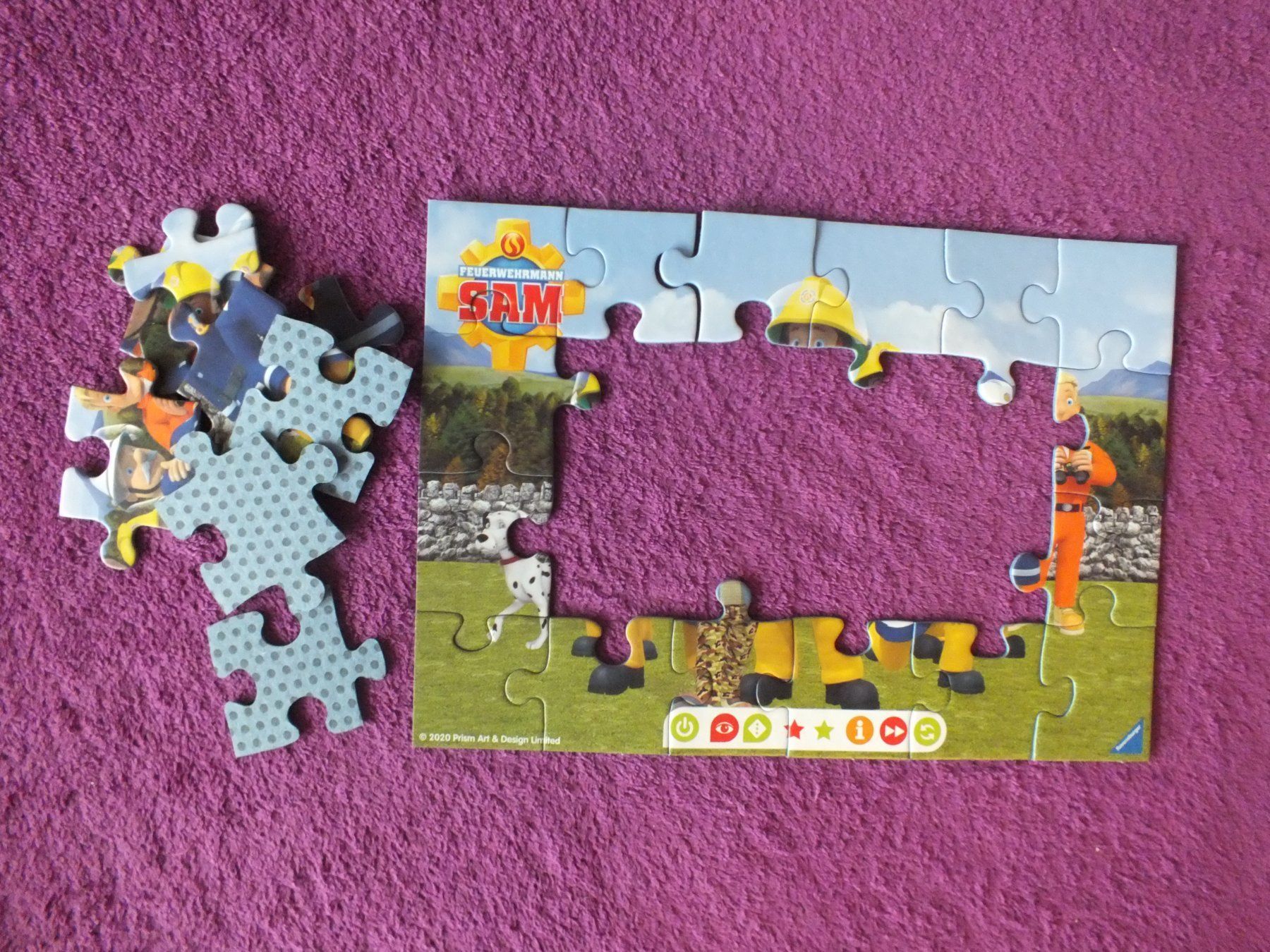 Tiptoi Puzzle: tiptoi Puzzle - Feuermann Sam (2x24) – Usato da Müllheim Dorf venduto da Seeeule01 6