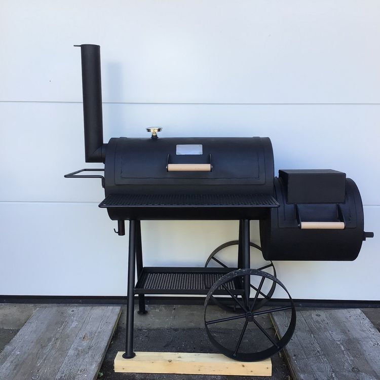 Texas Ranger Smoker Grill 120 Kg. Lack,Holzgriff,Thermo. NEU (Gebraucht ...