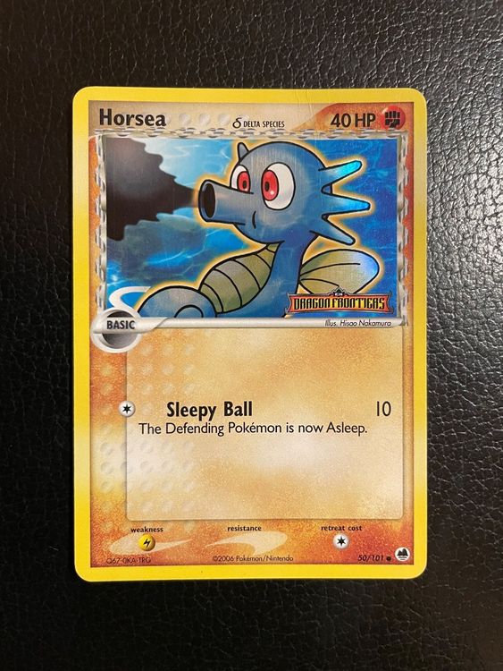 Ex Dragon Frontiers Horsea reverse stamped 50/101 Ab 1 | Kaufen auf Ricardo