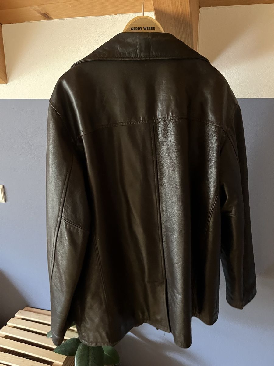 Jacken: Echte Lederjacke Nuove Proposte dunkelbraun Grösse 50 – Gebraucht aus Sitterdorf von val_9zdw 1