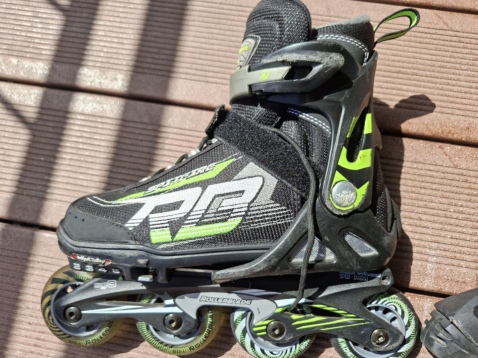 Pattini in linea & Pattini a rotelle: Rollerblade RG, taille 33-36.5, – Usato da Fully venduto da Kalya 1