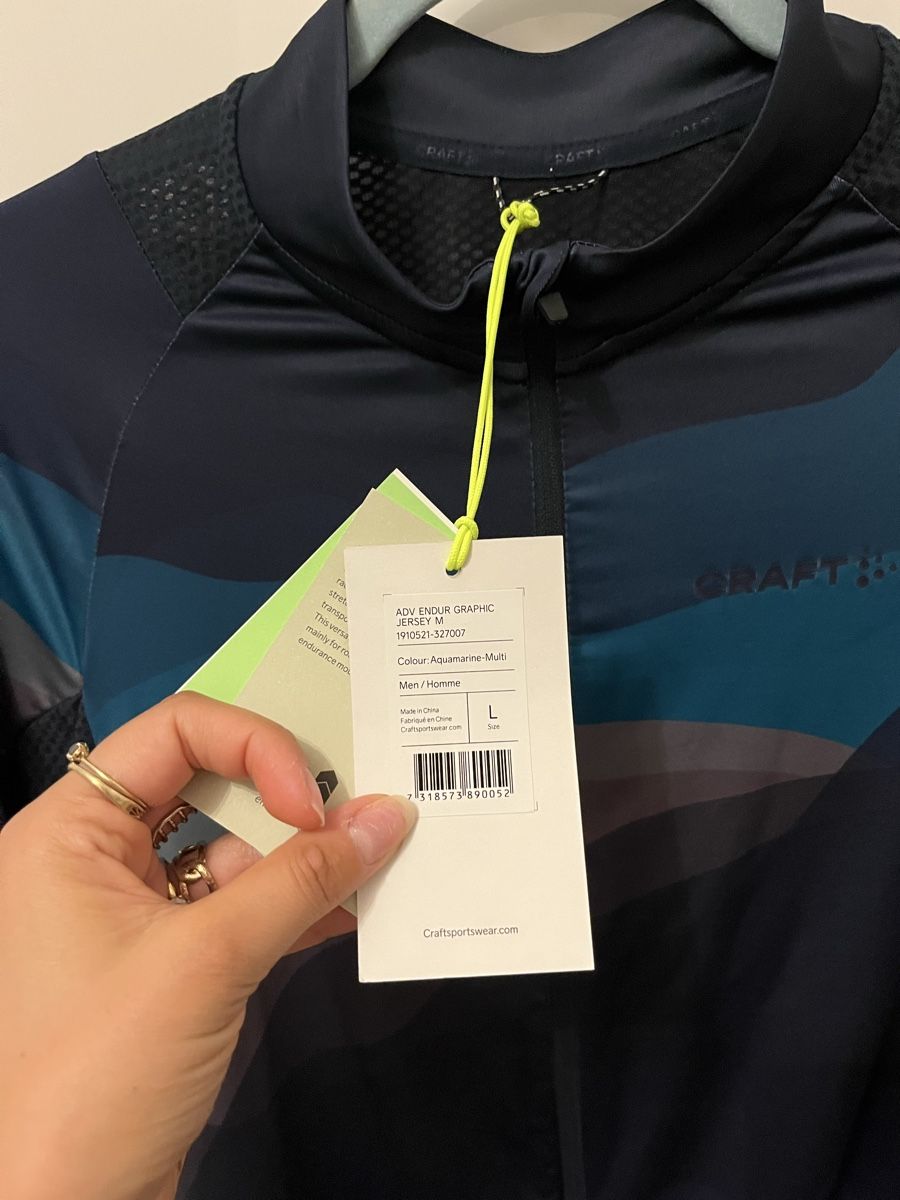 Craft Canottiere & Pantaloni: Neuf - Maillot de vélo Craft taille L  – Nuovo e nell'imballaggio originale da Aigle venduto da sow_m7gm 2