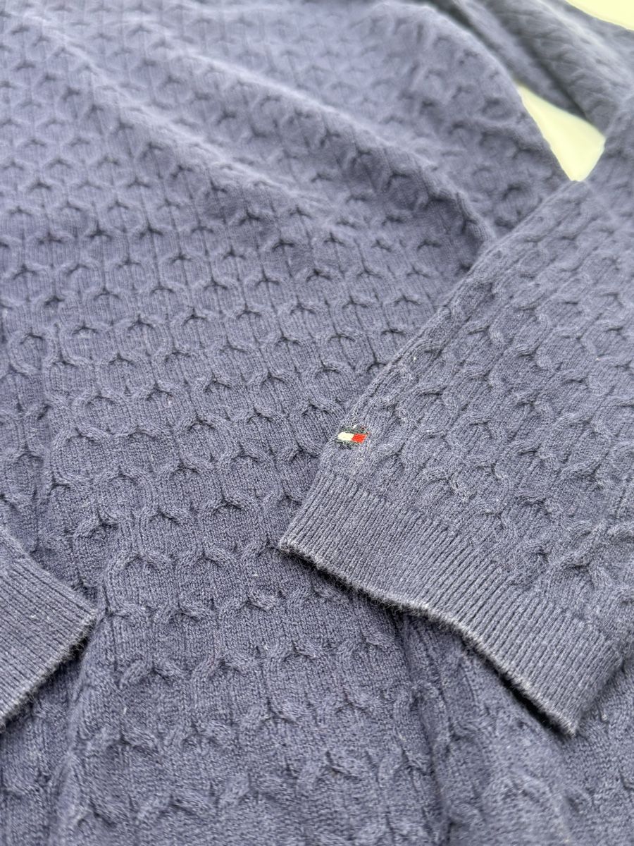 Tommy Hilfiger Maglioni & Felpe: Tommy Hilfiger Strickpullover Grösse L Dunkelblau – Usato da Arnegg venduto da PascalHelfenberger 2