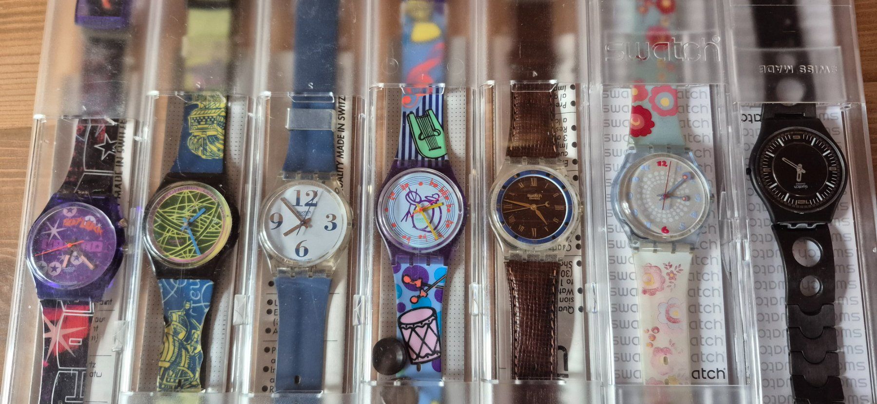 Swatch Orologi: Swatch Uhren 7 Stück – Usato da Sta. Maria V. M. venduto da han_fz8r