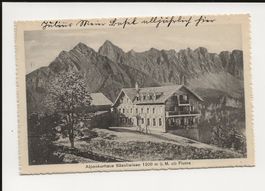 AK 1917 Alpenkurhaus Sässiliwiese ob Flums SG