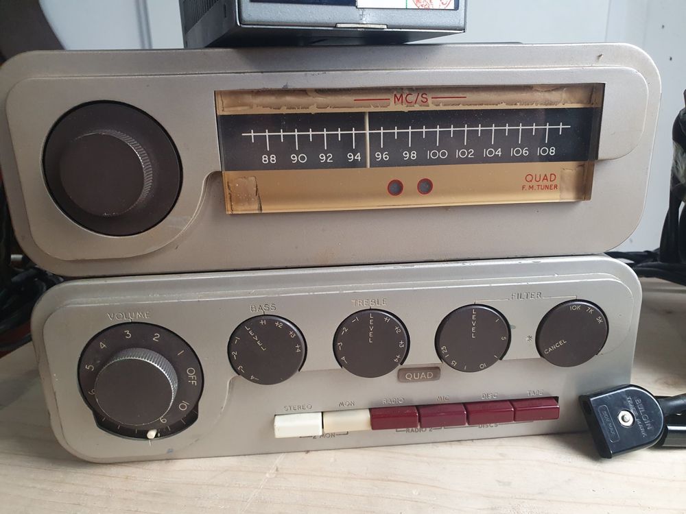 Quad Multiplex Decoder Quad 22 Steuergerät 3 x FM Tuner Kaufen