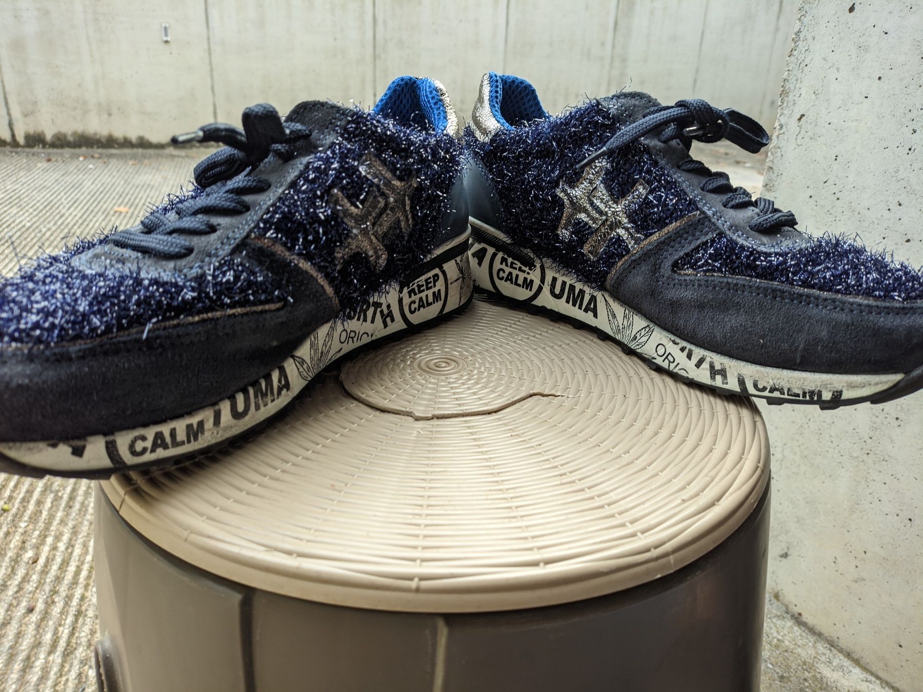 Scarpe da donna: Sneakers donna blu con glitter n 40 – Usato da Stabio venduto da anes71 3