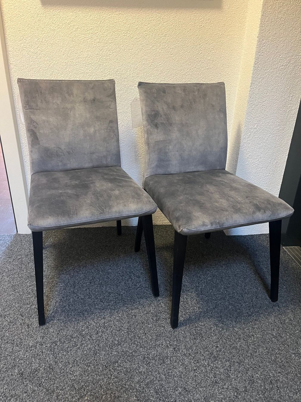 Sedie: 2 Stühle Stoff silver von Mobitec Einzelstücke!! – Nuovo (secondo la descrizione) da Kloten venduto da bilgeri01 1