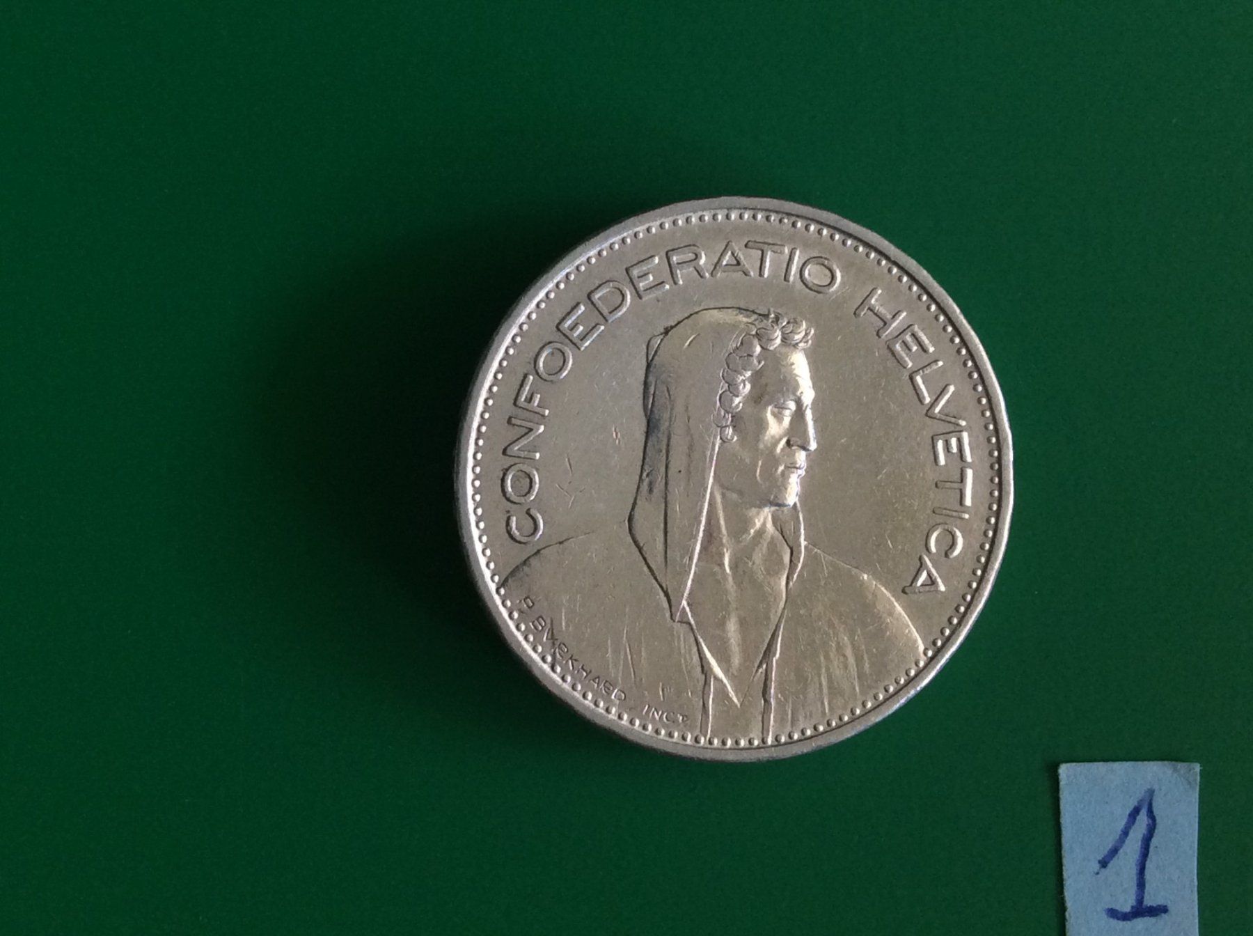 Tutti le monete: 5 francs  1937  Jolie – Usato da Genève venduto da pie_fh2d 1