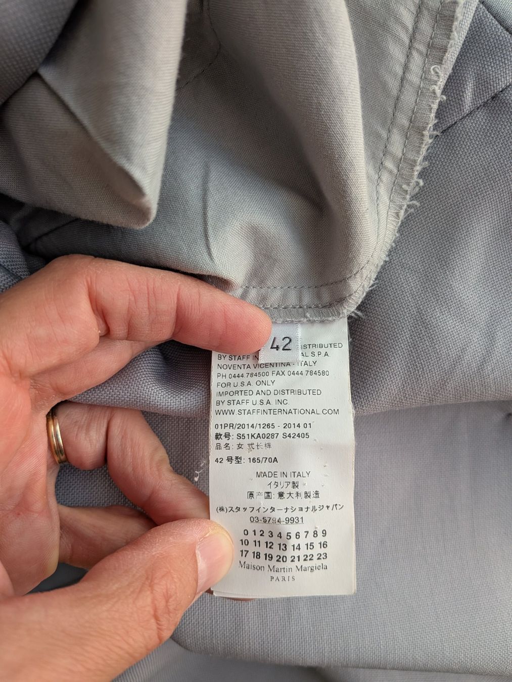 Completi & Tailleur: Margiela MM6 set, extra weiche Wolle, 36-38 – Usato da Zürich venduto da vdenisa1 8