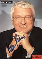 Hans Meiser 1946-2023 Autogramm signiert Foto 10x15cm