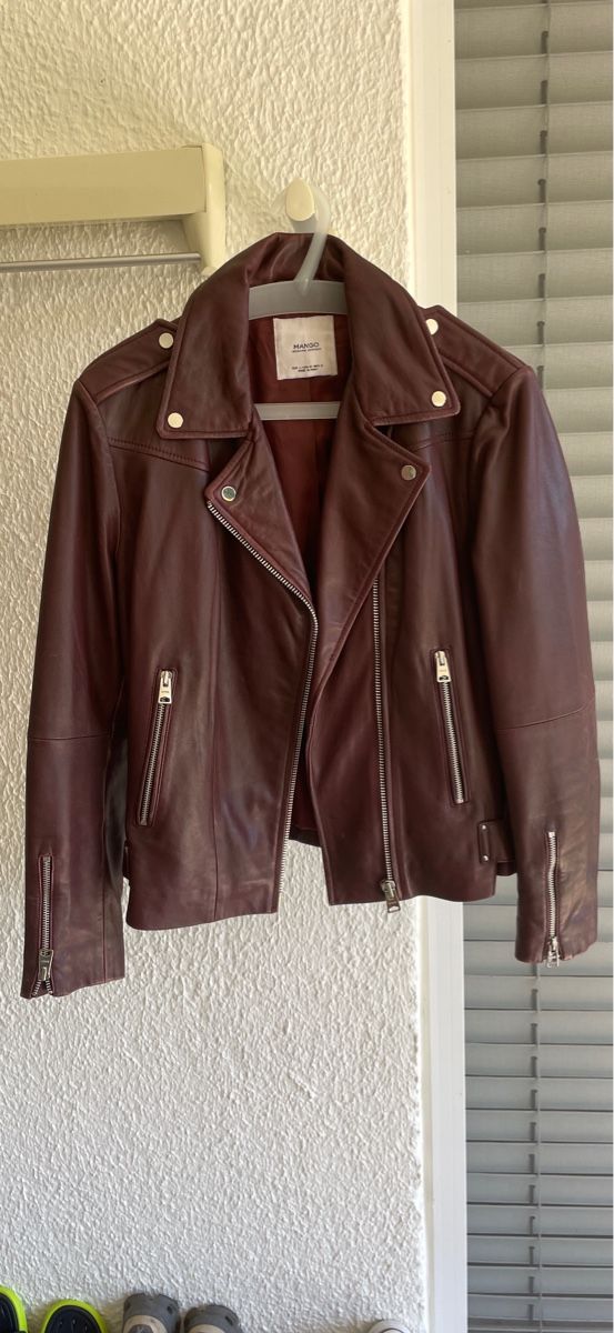Mango Giacche: Rouge Noire Leather Jacket – Usato da Zuoz venduto da noe_g2f5 4