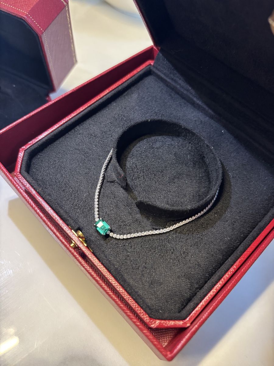 Sonstiger Schmuck: Smaragd‑Diamant‑Set – Neu und originalverpackt aus volketswil von Sisi521 2