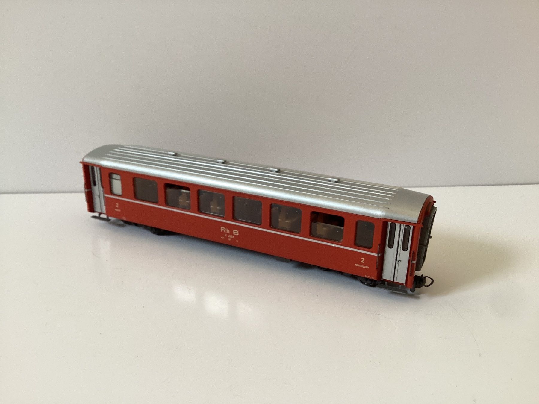 Bemo Modellini di ferrovie: Bemo Personenwagen RhB 1:87 H0m – Usato da Effretikon venduto da simtek_de 2