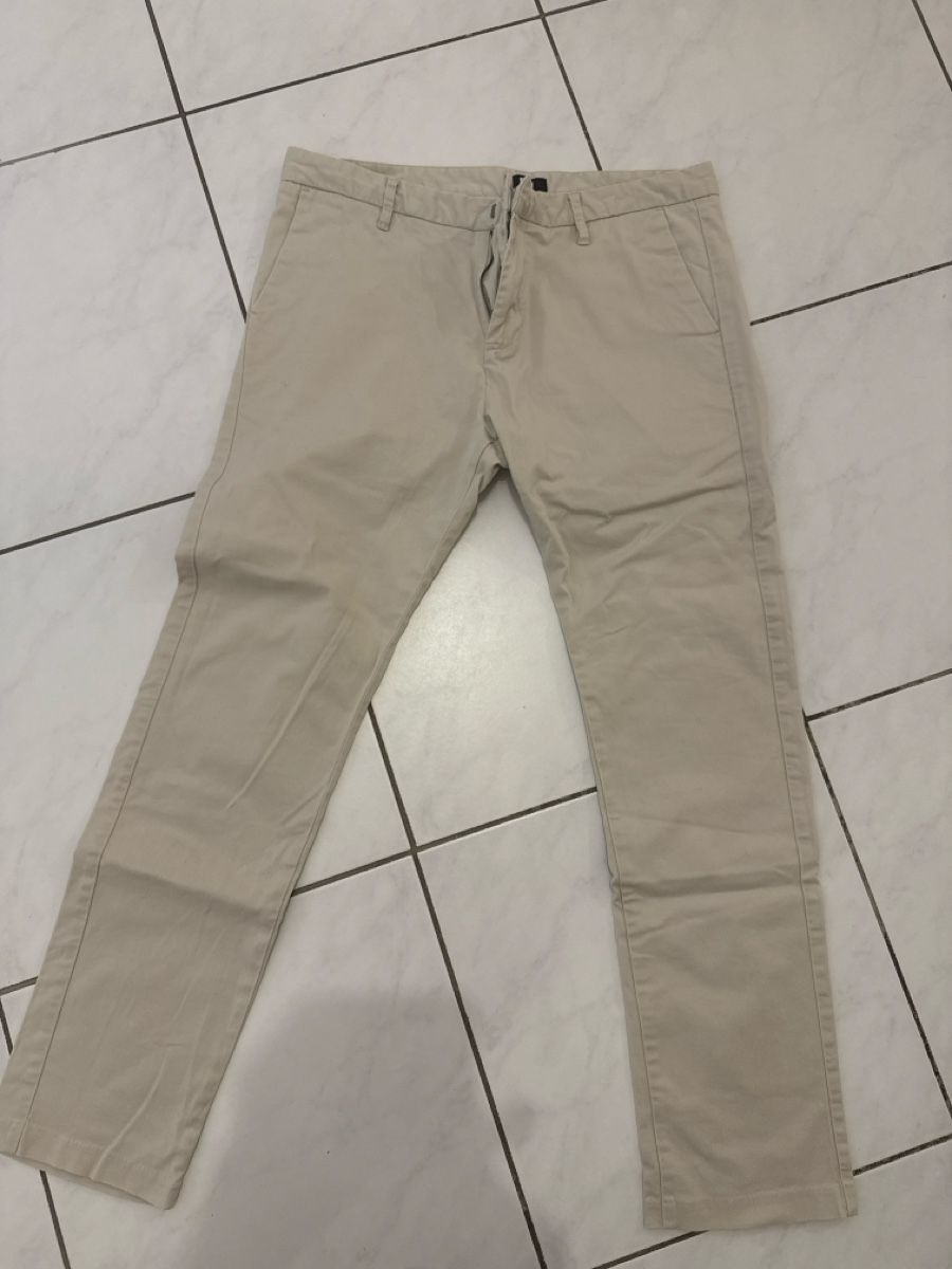 Pantaloni: Beige Hosen Gr 34/32 – Usato da Zell ZH venduto da Guffos