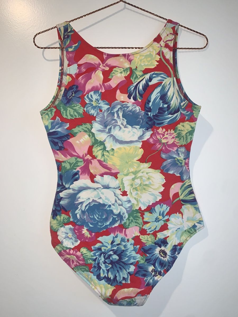 Kenzo Top: Body KENZO fleuri taille S – Usato da Lausanne venduto da Xiaoxi 1